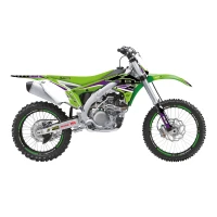BLACKBIRD КОМПЛЕКТ НАЛІПОК (OKLEIN) KAWASAKI KX 450F '16-'18 DREAM 5 КОЛІР ЗЕЛЕНИЙ ЧОРНИЙ