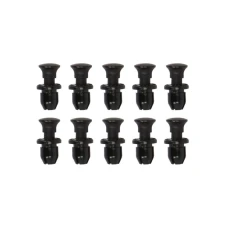 БОЛТ КРІПЛЕННЯ ПЛАСТИКУ TOURMAX (ДОВЖИНА 9,8 MM, GR. 7,6 MM, ДІАМЕТР ГОЛОВКИ 10,8 MM, ЗАГАЛЬНА ДОВЖИНА 18,3 MM) (10 ШТУК) (OEM HONDA 91549-MW0-790-ZA; 91549-P1E-003, SUZUKI 09409-08330; 09409-08329) (ВИГОТОВЛЕНО В ЯПОНІЇ)