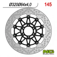 NG ДИСК ТОРМОЗНИЙ ПЕРІД DUCATI 916, BENELLI 750/899/900/1130 (320X64X4) (ПІД ЗАМОВЛЕННЯ)