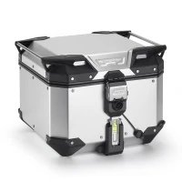 GIVI TREKKER OUTBACK EVO ANODIZED АЛЮМІНІЙ TOPCASE MONOKEY 42LTR, SOLD БЕЗ ЗАМКА