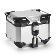 GIVI TREKKER OUTBACK EVO ANODIZED АЛЮМІНІЙ TOPCASE MONOKEY 42LTR, SOLD БЕЗ ЗАМКА