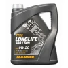 MANNOL НОВИЙ ТОВАР 07\/2023 МАСТИЛО SILNIKOWY АВТО 0W20 LONGLIFE 508\/509 5 LITROW (7722) - зображення 2