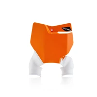 ACERBIS НОВИЙ ТОВАР 2024/02 TABLICA ПЕРІД NA НОМЕР СТАРТОВИЙ KTM RAPTOR SX SXF 16-21 POMARANCZOWO-BIALA - 0022313.203