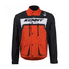 KENNY RACING 2025 КУРТКА ADVENTURE/ENDURO МОДЕЛЬ TRACK ПОМАРАНЧЕВИЙ КОЛІР КОЛІР CZARNY/POMARANCZOWY/BIALY РОЗМІР XXXL