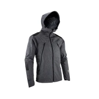 LEATT (НОВИНКА 2023) КУРТКА ROWEROWA MTB HYDRADRI 4.0 JACKET BLACK КОЛІР ГРАФІТОВИЙ РОЗМІР 3XL