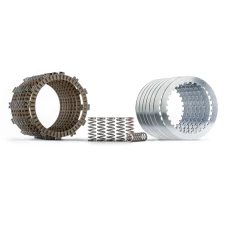HINSON КОМПЛЕКТ ДИСКИ SPRZEGLOWE Z PRZEKLADKAMI I SPREZYNAMI HONDA CR 500R '90-'01; CRF 450R '21-'26; CRF 450RS '24; CRF 450RWE '21-'26; CRF 450RX '21-'26