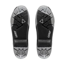 LEATT (2022/2023) PODESZWA (ПАРА) DO BUTOW CROSS 4.5/5.5 FLEXLOCK SOLE ПАРА GREY/BLACK КОЛІР СІРИЙ/ЧОРНИЙ РОЗМІР 42/43 (ЗАПЧАСТИНИ ЗМІННІ)