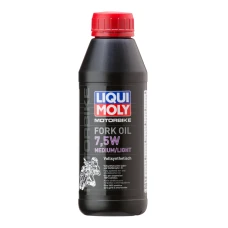 LIQUI MOLY МАСТИЛО DO  ТЕЛЕСКОПІЧНИЙ/ AMORTYZATOROW/ZAWIESZENIA MOTORBIKE FORK OIL 7,5W MEDIUM/LIGHT 0,5L