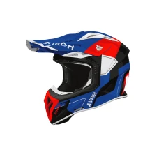 AIROH ШОЛОМ AVIATOR ACE 2 SHIELD BLUE/RED БЛИСК L