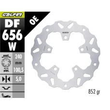 GALFER ДИСК ТОРМОЗНИЙ ЗАД CF MOTO 450MT '24- (WAVE FIXED) (240X100,5X5MM)
