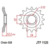 JT ЗІРОЧКА ПЕРІД 405 17 APRILIA 600 '85-'87 (40517JT) (LANC. 520) - зображення 1