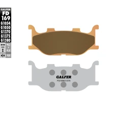 GALFER КОЛОДКИ ДИСКОВІ ТОРМОЗНІ KH199 SPIEK METALICZNY (КОЛІР ЗОЛОТИЙ) SPORT