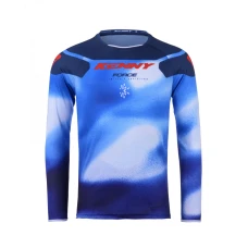 KENNY RACING 2025 СОРОЧКА CROSS/ENDURO МОДЕЛЬ FORCE FOG BLUE КОЛІР NIEBIESKI/CZERWONY РОЗМІР M
