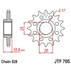 JT ЗІРОЧКА ПЕРІД 2098 15 APRILIA 1000 RSV '98-09' (209815JT) (LANC. 520) - зображення 1