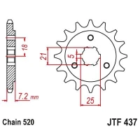 ПЕРЕДНЯ ЗІРКА GROSSKOPF CHT 437 16 SUZUKI DR600/650 '85-'95 (+3) (JTF437.16)