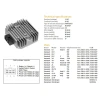 DZE РЕГУЛЯТОР НАПРУГИ KAWASAKI VN\/ZL\/ZZR 600\/ZX 6R 95-97 (RGU-404,ESR260) (21066-1089, 21066-027) (SH650GA, SH650A-12) - зображення 1
