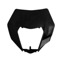 POLISPORT ЗАХИСТ ФАРИ ПЕРІД KTM EXC / EXC-F / XC-W / XCF-W 125/150/200/250/300/350/450/500 '14-'16 КОЛІР ЧОРНИЙ (УЗОР OEM)