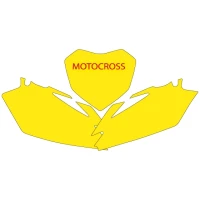 BLACKBIRD КОМПЛЕКТ НАЛІПОК (OKLEIN) ПІД НОМЕРИ STARTOWE CRF 450R '09-'12 (11), CRF 250R '10-'13 - ПРОДАЖА