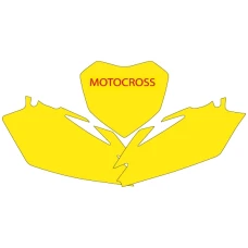 BLACKBIRD КОМПЛЕКТ НАЛІПОК (OKLEIN) ПІД НОМЕРИ STARTOWE CRF 450R '09-'12 (11), CRF 250R '10-'13 - ПРОДАЖА