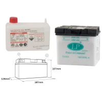 LANDPORT АКУМУЛЯТОР Y60-N30L-A 12V 30AH 187X130X170 (G60N30LA) OBSLUGOWY - ELEKTROLIT OSOBNO (2) UE2019/1148