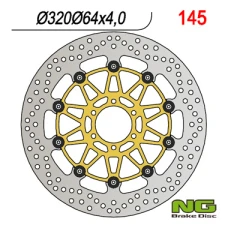NG ДИСК ТОРМОЗНИЙ ПЕРІД DUCATI 916, BENELLI 750/899/900/1130 (320X64X4) (ПІД ЗАМОВЛЕННЯ)