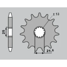 ПЕРЕДНЯ ЗІРКА CHT 518 15 SUZUKI GS 750 1000, GSX 1100 E/EF/ES KAWASAKI (518-15) (JTF 518.15)