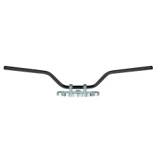 TRW LUCAS КЕРМО СТАЛЬНИЙ 22MM TOURING LOW КОЛІР ЧОРНИЙ