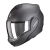 SCORPION ШОЛОМ SZCZEKOWY EXO-TECH КАРБОН SOLID MATT BLACK ЧОРНИЙ МАТОВА РОЗМІР L - зображення 3