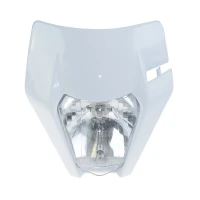 FORTE HEADLIGHT-FRONTMASK, KTM-STYLE 17-, БІЛА, INC. RUBBERSTRAPS