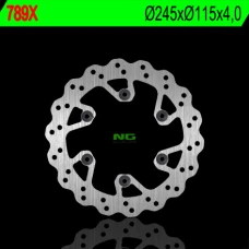 NG ДИСК ТОРМОЗНИЙ ЗАД YAMAHA YZ 125/250 (02-18) YZF (00-18) WRF (02-20) (245X115X4) WAVE
