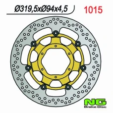 NG ДИСК ТОРМОЗНИЙ ПЕРІД HONDA CBR 1000 RR '06-'07, VTR 1000 SP1/SP2 '00-'04 (320X94X4,5MM) (6X6,5MM) PLYWAJACA