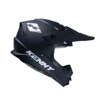 KENNY RACING 2025 ШОЛОМ CROSS/ENDURO МОДЕЛЬ TRACK SOLID MATT BLACK HOLOGRAPHIC КОЛІР ЧОРНИЙ/СІРИЙ РОЗМІР XS ( 53 - 54 CM )