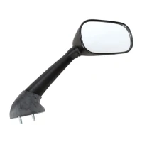 EMGO ДЗЕРКАЛО YAMAHA FZ6 S '07-'09 ПРАВА (OEM: 4S8-26290-00-00) КОЛІР ЧОРНИЙ (УЗОР ОРИГІНАЛУ) (УПРАВЛІННЯ)
