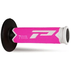 PROGRIP ПЕРЕМИКАЧІ PG788 ВИКЛЮЧЕНИЙ ROAD (22+25MM, DL.115MM) КОЛІР BIALY/ROZOWY FLUO/ ЧОРНИЙ (TROJSKLADNIKOWE) (788-302) (PG788/13)