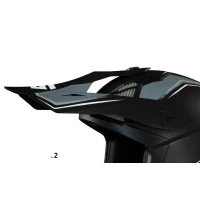 SHOT VISOR LITE PRISM ЧОРНИЙ БІЛА MATT