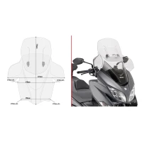 GIVI WINDSCREEN SUZUKI BURGMAN 400