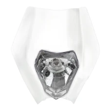 HEADLIGHT-FRONTMASK, УНІВЕРСАЛ /  KTM, БІЛА, INC. RUBBERSTRAPS, НІ EAPP.