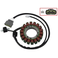 BRONCO 2024/10 UZWOJENIE ГЕНЕРАТОР STATOR YAMAHA YFM 450 KODIAK 4WD / EPS / HUNTER '18-'24 (OEM: BB5-81410-00)