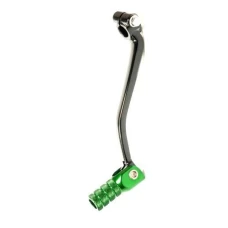 ACCEL РИЧАГ ЗМІНИ ПЕРЕДАЧ KAWASAKI KX 65 '00-'23 АЛЮМІНІЙ КОЛІР ЧОРНИЙ, НАКОНЕЧНИК ЗЕЛЕНИЙ (LCA4335)