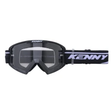 KENNY RACING ОКУЛЯРИ МОДЕЛЬ TRACK BLACK - ЧИСТИЙ LENS - КОЛІР CZARNY/BIALY ХВІРТКА PRZEZROCZYSTA