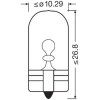 OSRAM ЛАМПОЧКА W5W 12V 5W, W2.1X9.5D COOLBLUEINTEN - 1 ШТУКА - зображення 2