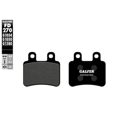 GALFER КОЛОДКИ ДИСКОВІ ТОРМОЗНІ KH350 POLMETALICZNE (OFERTA SPECJALNA) WYCOFANE Z OFERTY