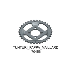 TEC-X ЗАД SPROCKET 34 ЗУБІВ (415) TUNTURI PAPPA - MAILLARD