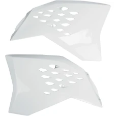 UFO КРИШКИ РАДІАТОРА KTM SX-SXF-EXC '09-'10 КОЛІР БІЛИЙ KTM = KT03095047 - WYCOFANE Z OFERTY - ПРОДАЖА