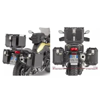 KAPPA СТЕЛАЖ KUFROW БОКОВИХ MONOKEY CAM SIDE BMW F 750 GS (18-19), F 850 GS (18-19), F 850 GS ADVENTURE (19) - ПІД KUFRY KFR K'FORCE АЛЮМІНІЙ