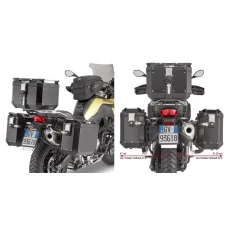 KAPPA СТЕЛАЖ KUFROW БОКОВИХ MONOKEY CAM SIDE BMW F 750 GS (18-19), F 850 GS (18-19), F 850 GS ADVENTURE (19) - ПІД KUFRY KFR K'FORCE АЛЮМІНІЙ