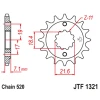 JT ЗІРОЧКА ПЕРІД 2067 12 HONDA CBF 250, XR 250R (206712JT) (MOZNA STOSOWAC JAKO 2506 12 І 2261 12) (LANC. 520) - зображення 1