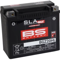 BS 2025/12 АКУМУЛЯТОР BGZ20HL МАКС (FA) (YTX20HL,YTX20L-BS,YTX20HL-BS,YB18L-A) 12V 20AH 176X89X154 BEZOBSLUGOWY - ZALANY (ZWIEKSZONY PRAD ROZRUCHOWY) (360A) (HARLEY-DAVIDSON) (2) - ЗАМІНЮЄ 300883, 300857 І 300934