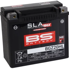 BS 2025/12 АКУМУЛЯТОР BGZ20HL МАКС (FA) (YTX20HL,YTX20L-BS,YTX20HL-BS,YB18L-A) 12V 20AH 176X89X154 BEZOBSLUGOWY - ZALANY (ZWIEKSZONY PRAD ROZRUCHOWY) (360A) (HARLEY-DAVIDSON) (2) - ЗАМІНЮЄ 300883, 300857 І 300934