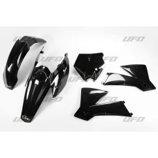 UFO КОМПЛЕКТ ПЛАСТІКОВ KTM SX/EXC '03-'04 КОЛІР ЧОРНИЙ  (KT502E001)
